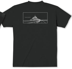 <transcy>Mont Saint-Michael T-shirt (short sleeves)</transcy>